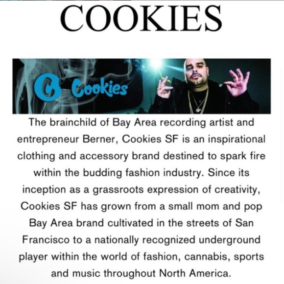 Rare Cookies Striped & Embroidered Sweatpants Sz S - Picture 10 of 11